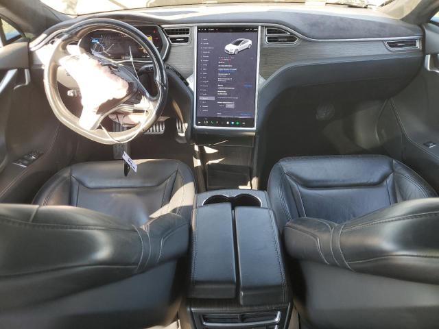 5YJSA1H27EFP65474 - 2014 TESLA MODEL S WHITE photo 8