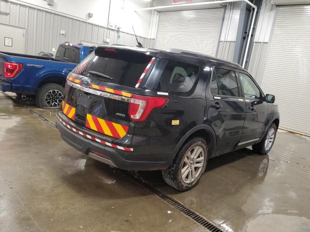 1FM5K8D89KGB25325 - 2019 FORD EXPLORER XLT 黑色 照片 3