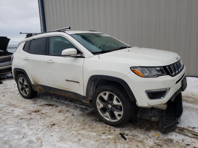 3C4NJDCB2KT621026 - 2019 JEEP COMPASS LIMITED WHITE photo 4