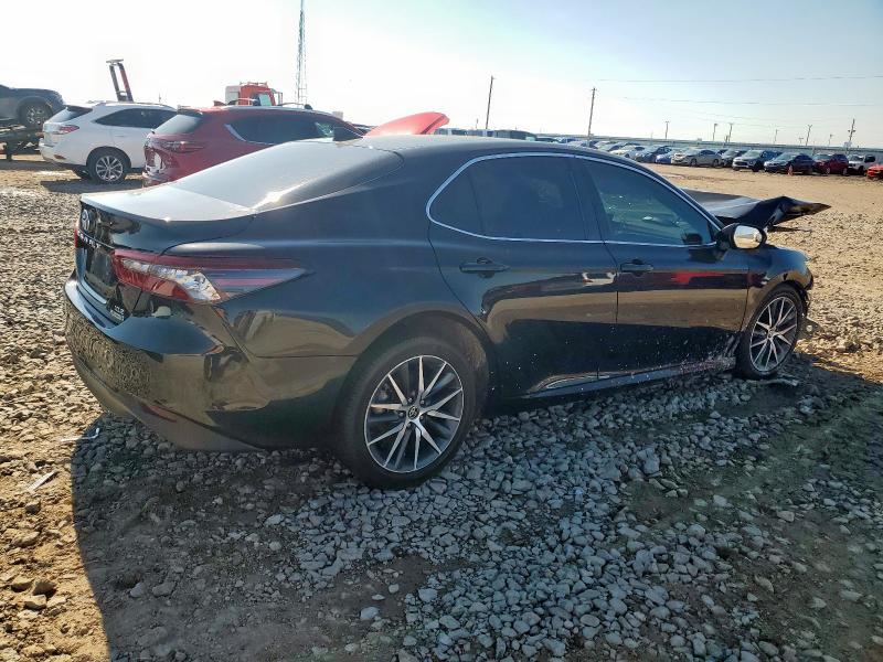 4T1F31AK4NU591579 - 2022 TOYOTA CAMRY XLE Qara foto 3