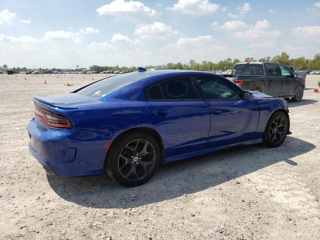 2C3CDXHG7JH217946 - 2018 DODGE CHARGER SXT PLUS BLUE photo 3