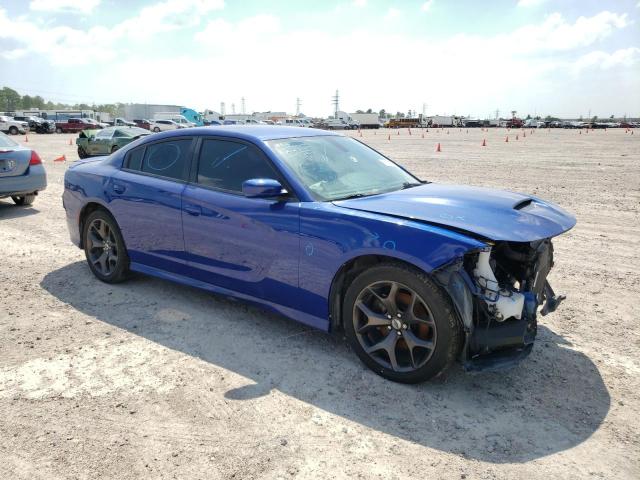 2C3CDXHG7JH217946 - 2018 DODGE CHARGER SXT PLUS BLUE photo 4