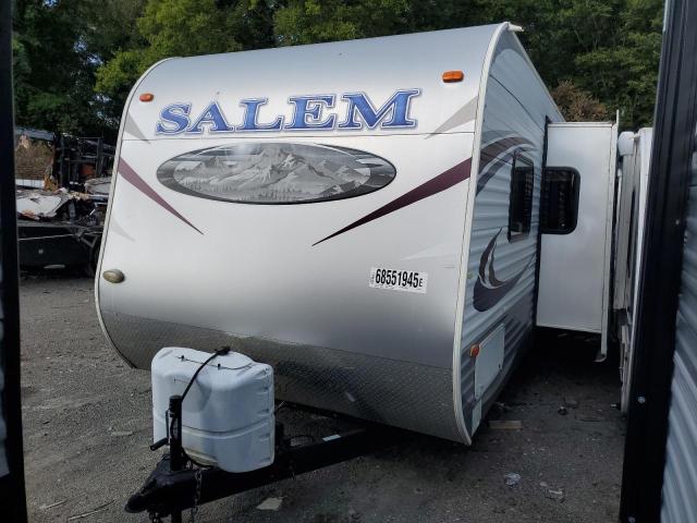 4X4TSMC2XCA305302 - 2012 FOREST RIVER SALEM 27DBUD 白色 照片 2