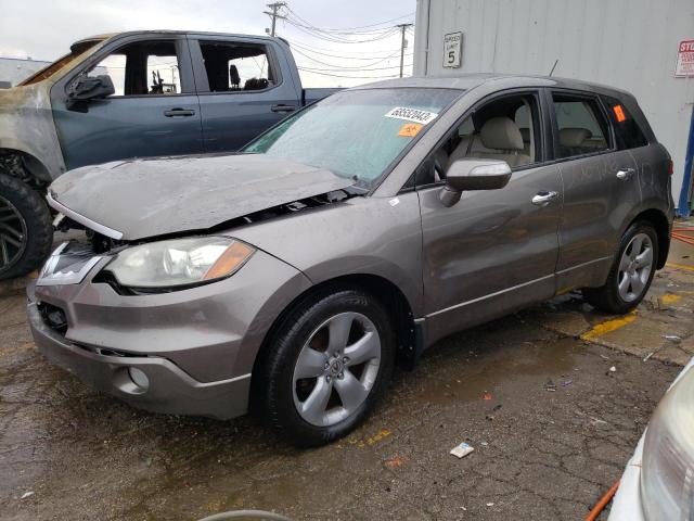 5J8TB18257A009074 - 2007 ACURA RDX GRAY photo 1