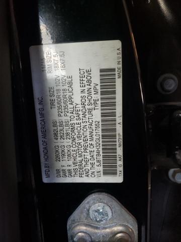 5J8TB4H32GL017552 - 2016 ACURA RDX BLACK photo 13