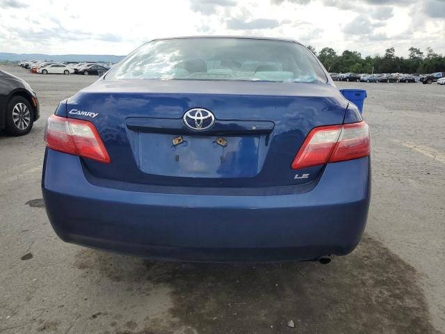 4T1BE46KX7U186588 - 2007 TOYOTA CAMRY CE BLUE photo 6