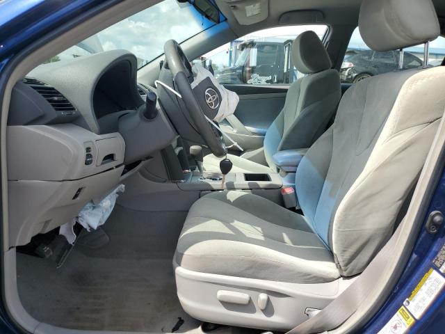 4T1BE46KX7U186588 - 2007 TOYOTA CAMRY CE BLUE photo 7