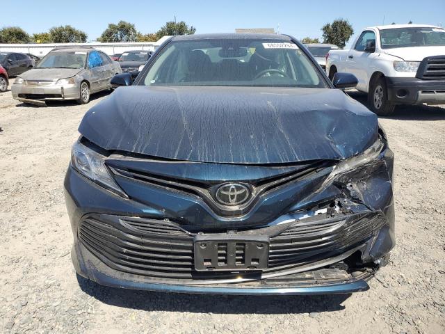 4T1B11HK4KU731815 - 2019 TOYOTA CAMRY L BLUE photo 5