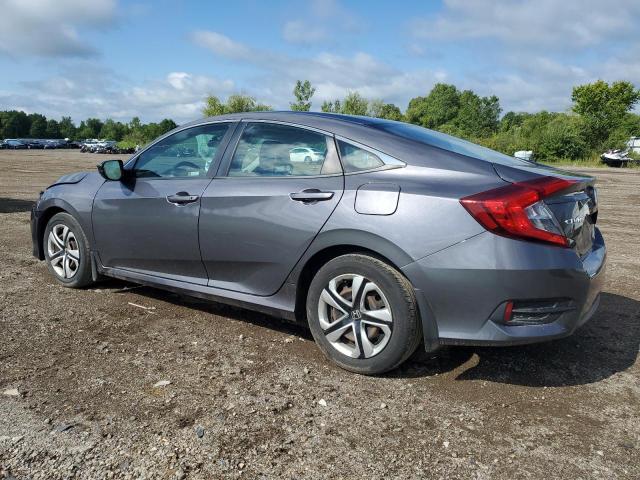 2HGFC2F52JH553408 - 2018 HONDA CIVIC LX GRAY photo 2