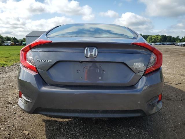 2HGFC2F52JH553408 - 2018 HONDA CIVIC LX GRAY photo 6