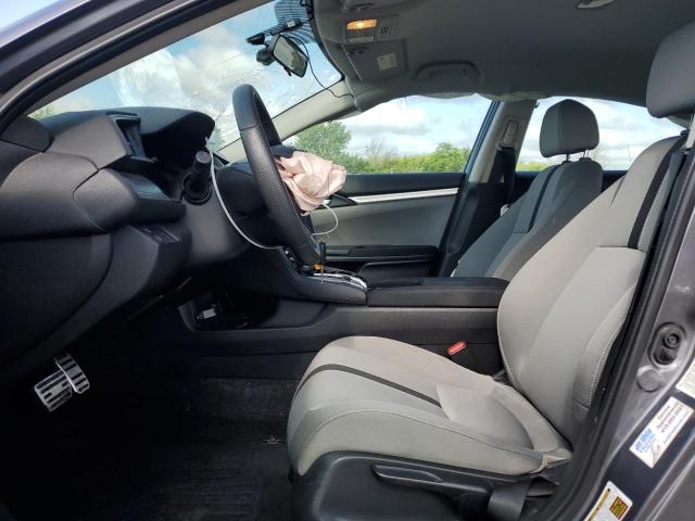 2HGFC2F52JH553408 - 2018 HONDA CIVIC LX GRAY photo 7