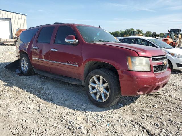 1GNFK36369R287058 - 2009 CHEVROLET SUBURBAN K1500 LTZ RED photo 4