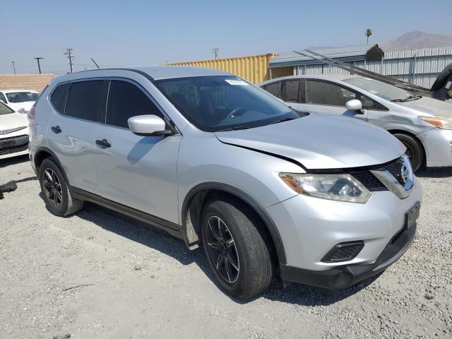 KNMAT2MT0GP601079 - 2016 NISSAN ROGUE S SILVER photo 4