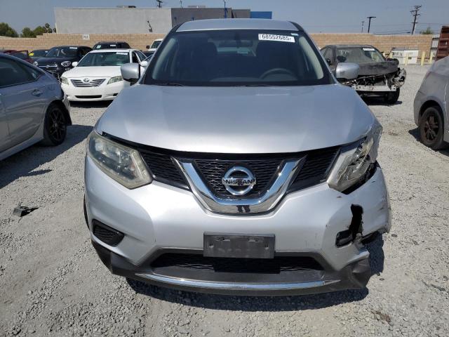 KNMAT2MT0GP601079 - 2016 NISSAN ROGUE S SILVER photo 5