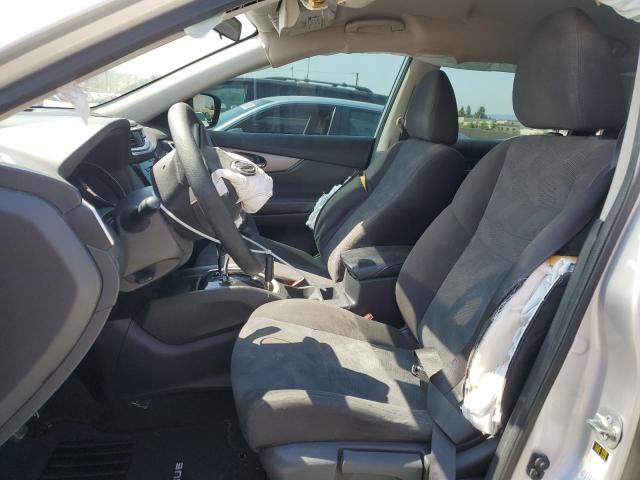 KNMAT2MT0GP601079 - 2016 NISSAN ROGUE S SILVER photo 7