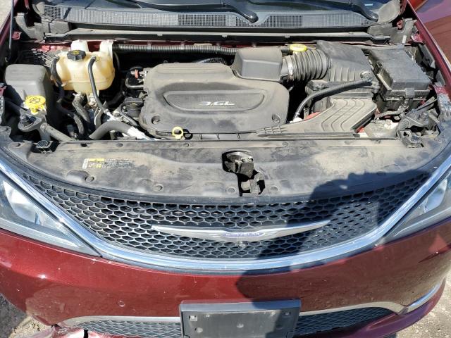 2C4RC1GGXHR655243 - 2017 CHRYSLER PACIFICA LIMITED BURGUNDY photo 12