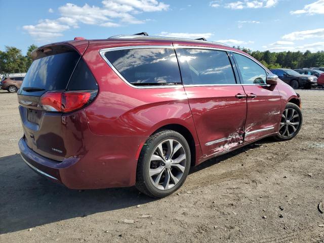 2C4RC1GGXHR655243 - 2017 CHRYSLER PACIFICA LIMITED BURGUNDY photo 3