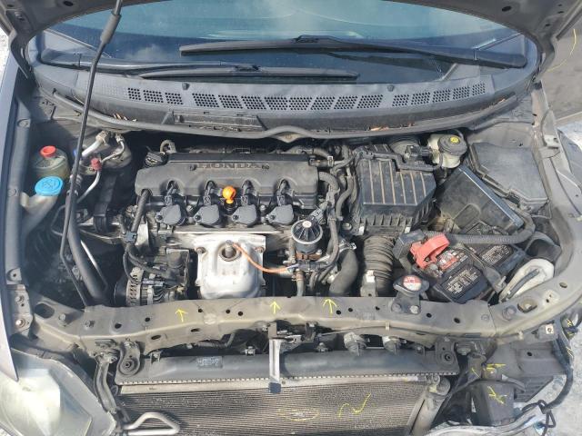 2HGFA1F55BH505838 - 2011 HONDA CIVIC LX GRAY photo 11