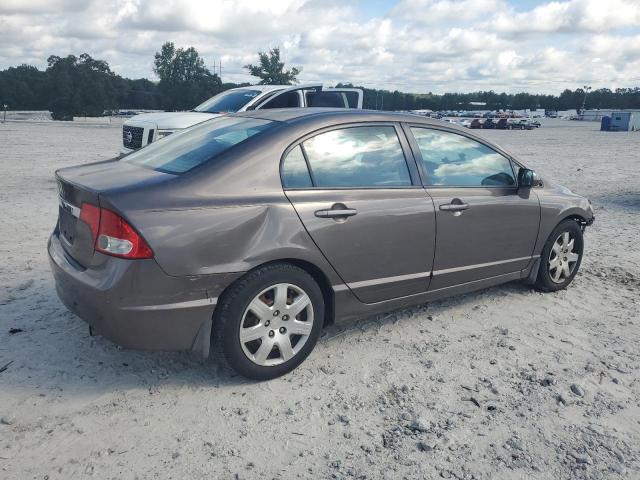 2HGFA1F55BH505838 - 2011 HONDA CIVIC LX GRAY photo 3