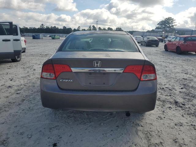 2HGFA1F55BH505838 - 2011 HONDA CIVIC LX GRAY photo 6
