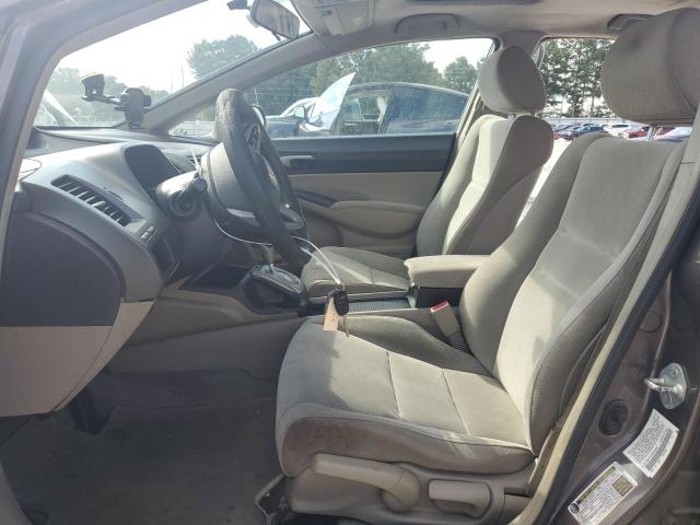 2HGFA1F55BH505838 - 2011 HONDA CIVIC LX GRAY photo 7