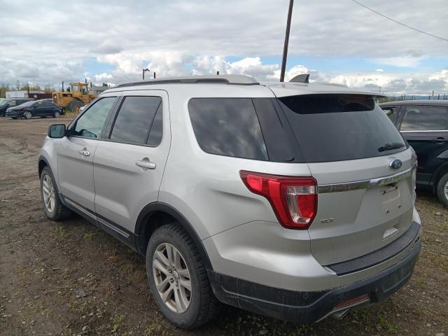 1FM5K8D80JGB81152 - 2018 FORD EXPLORER XLT 银色 照片 2