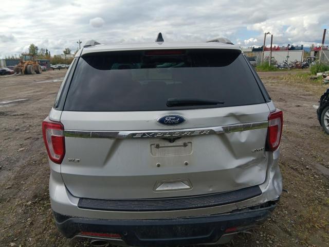 1FM5K8D80JGB81152 - 2018 FORD EXPLORER XLT 银色 照片 6