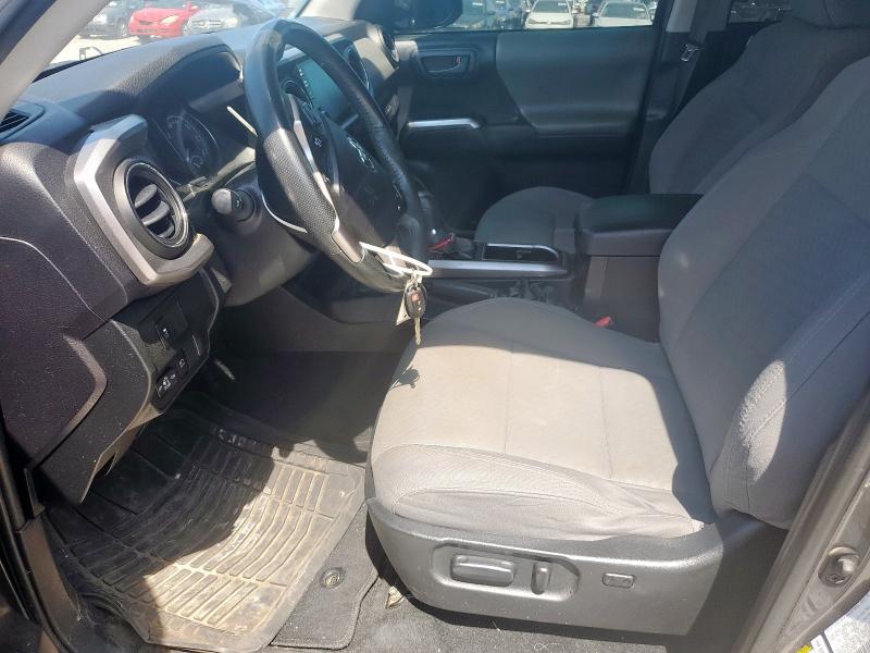 5TFAZ5CN8MX097458 - 2021 TOYOTA TACOMA DOUBLE CAB GRAY photo 7