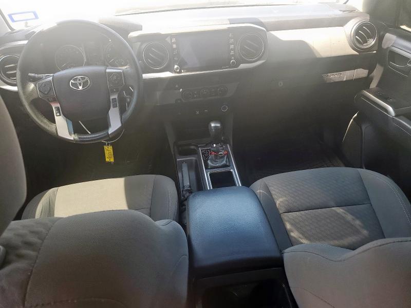 5TFAZ5CN8MX097458 - 2021 TOYOTA TACOMA DOUBLE CAB GRAY photo 8