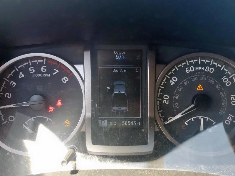 5TFAZ5CN8MX097458 - 2021 TOYOTA TACOMA DOUBLE CAB GRAY photo 9