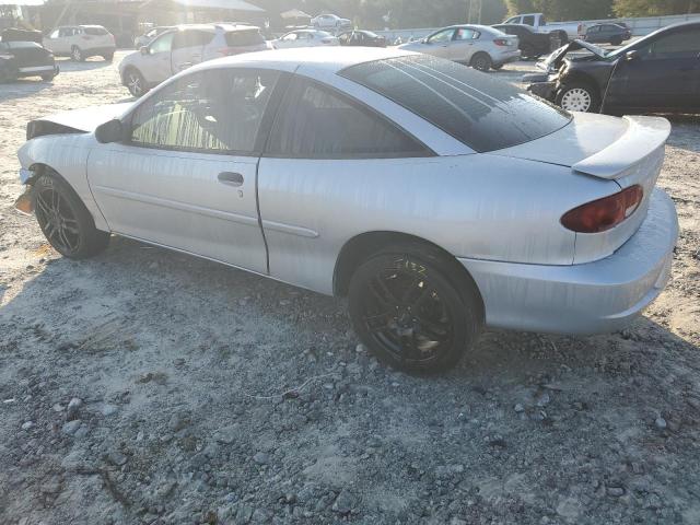 1G1JC124227266656 - 2002 CHEVROLET CAVALIER SILVER photo 2