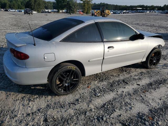 1G1JC124227266656 - 2002 CHEVROLET CAVALIER SILVER photo 3