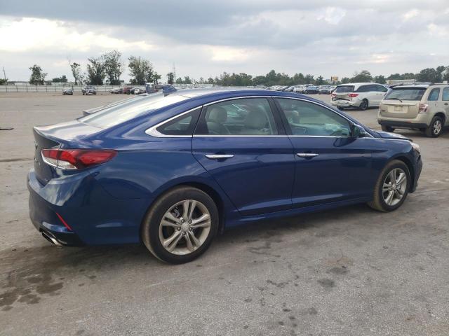 5NPE34AF9KH782201 - 2019 HYUNDAI SONATA LIMITED BLUE photo 3