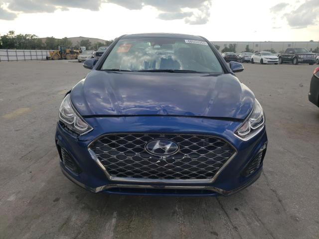 5NPE34AF9KH782201 - 2019 HYUNDAI SONATA LIMITED BLUE photo 5