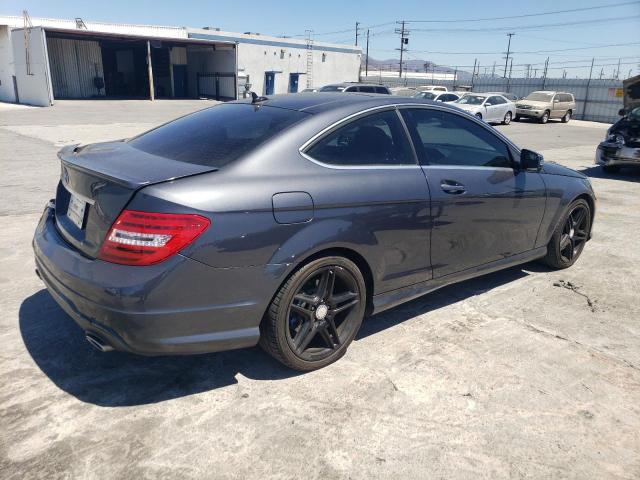 WDDGJ5HB4DF958498 - 2013 MERCEDES-BENZ C 350 GRAY photo 3