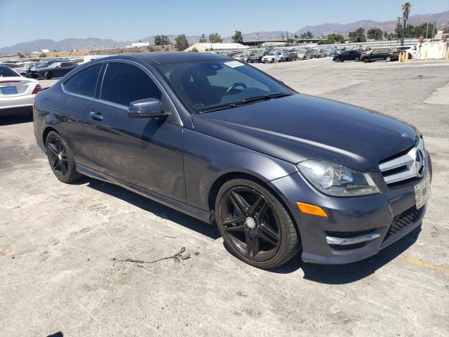 WDDGJ5HB4DF958498 - 2013 MERCEDES-BENZ C 350 GRAY photo 4