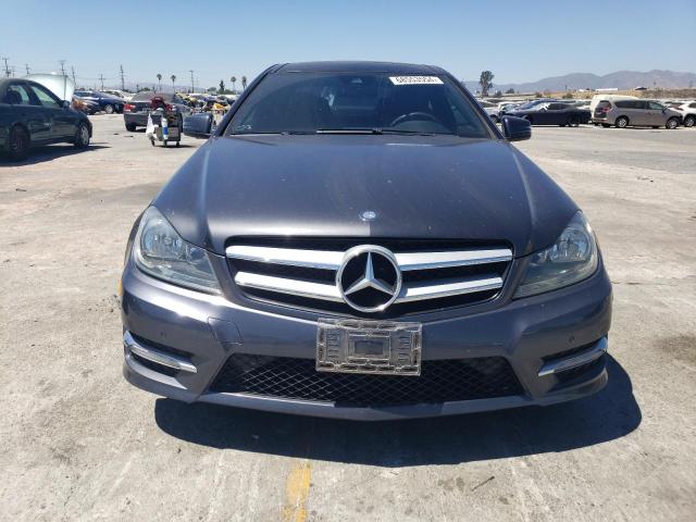 WDDGJ5HB4DF958498 - 2013 MERCEDES-BENZ C 350 GRAY photo 5