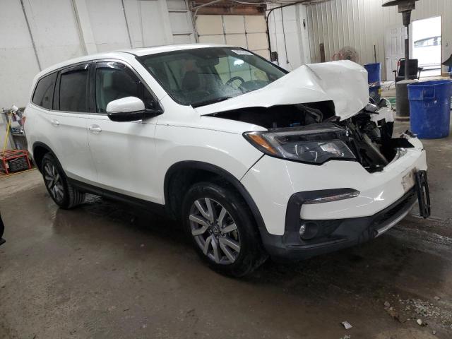 5FNYF5H47KB006792 - 2019 HONDA PILOT EXL WHITE photo 4