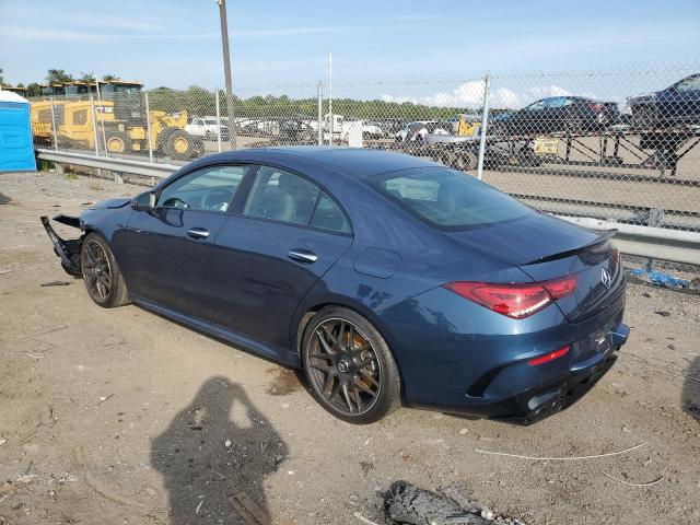 W1K5J5DB3NN300868 - 2022 MERCEDES-BENZ CLA 45 AMG BLUE photo 2