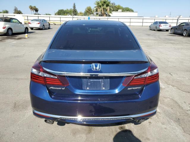 1HGCR2F5XHA297190 - 2017 HONDA ACCORD SPORT Көк фото 6