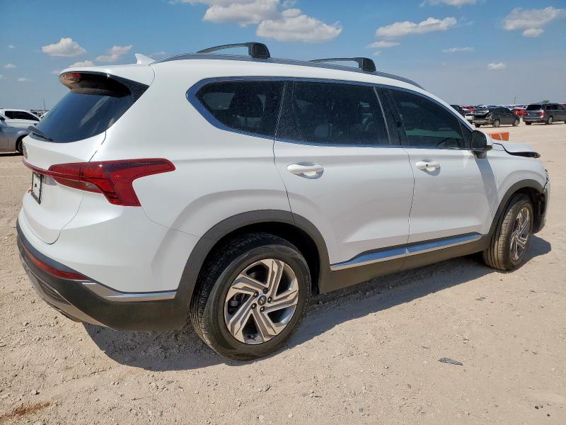 5NMS24AJXNH460002 - 2022 HYUNDAI SANTA FE SEL WHITE photo 3