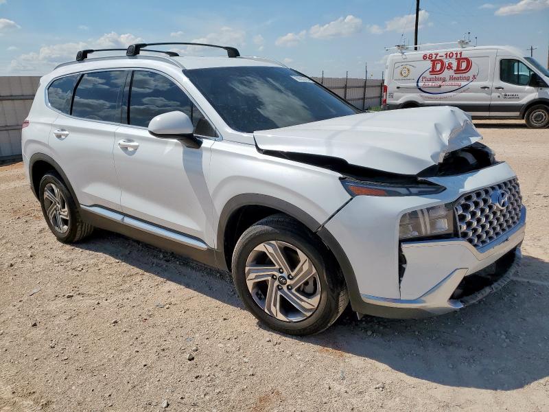 5NMS24AJXNH460002 - 2022 HYUNDAI SANTA FE SEL WHITE photo 4