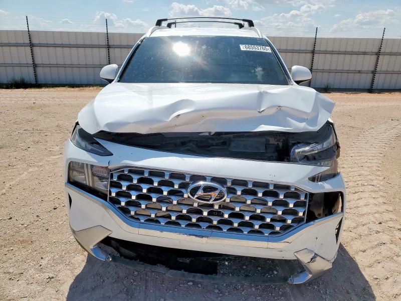 5NMS24AJXNH460002 - 2022 HYUNDAI SANTA FE SEL WHITE photo 5