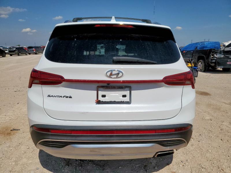 5NMS24AJXNH460002 - 2022 HYUNDAI SANTA FE SEL WHITE photo 6
