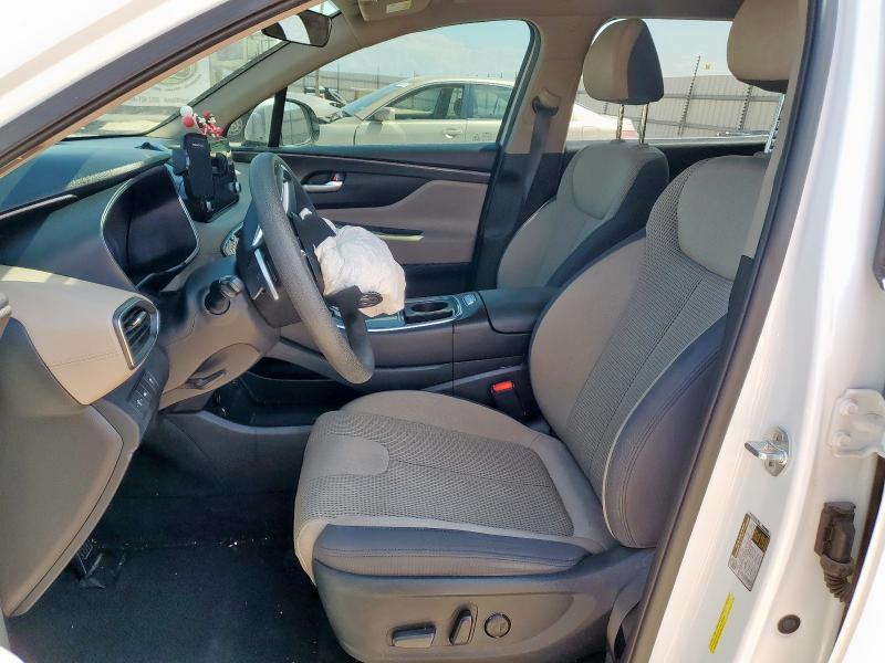 5NMS24AJXNH460002 - 2022 HYUNDAI SANTA FE SEL WHITE photo 7