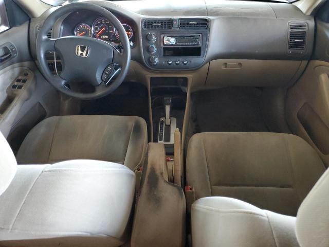 2HGES26733H523577 - 2003 HONDA CIVIC EX MAROON photo 8