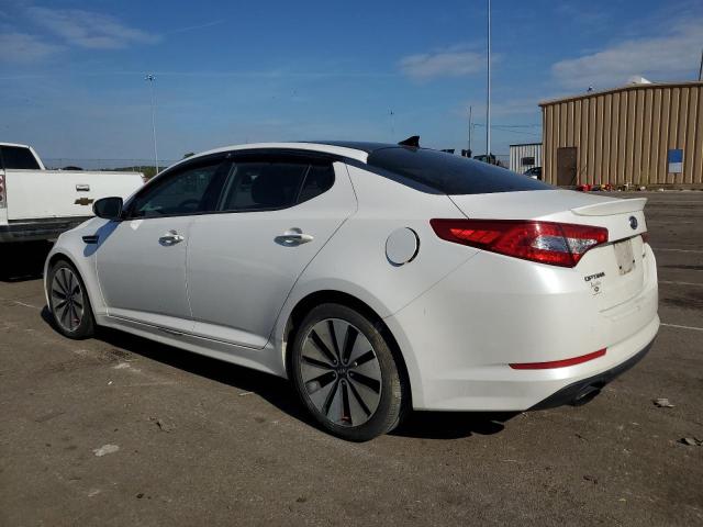 KNAGR4A66B5155167 - 2011 KIA OPTIMA SX WHITE photo 2