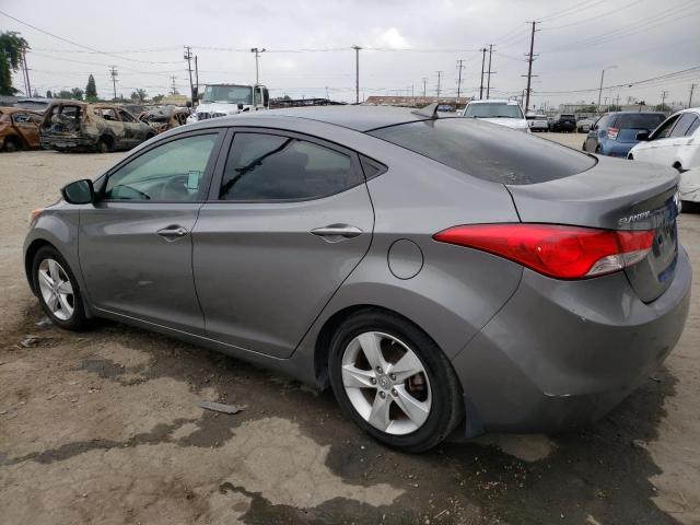 5NPDH4AE2DH448132 - 2013 HYUNDAI ELANTRA GLS GRAY photo 2