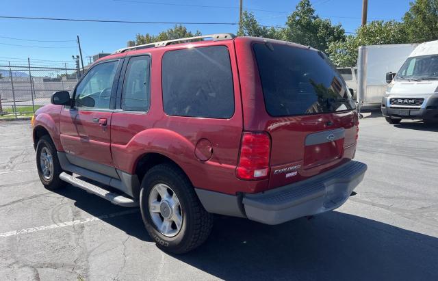 1FMZU70E12UC98159 - 2002 FORD EXPLORER SPORT RED photo 3