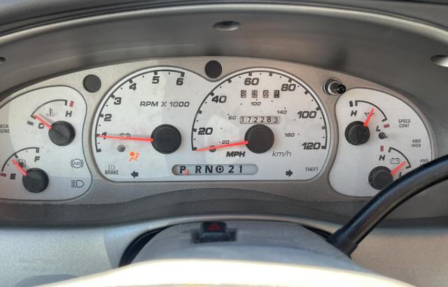 1FMZU70E12UC98159 - 2002 FORD EXPLORER SPORT RED photo 8